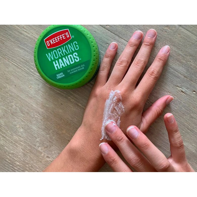 Hàng Mỹ - Mẫu Mới - Kem dưỡng da tay làm lành da khô nứt nẻ O'Keeffe's Working Hands 76g