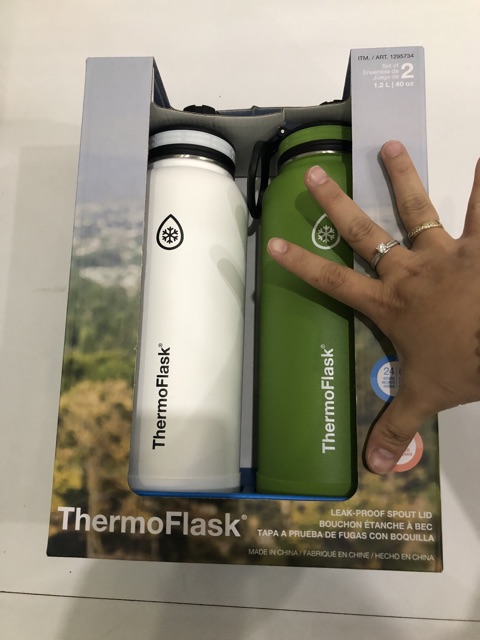 Bình giữ nhiệt Thermo Flask - Set 2 bình - 1.2lit/bình