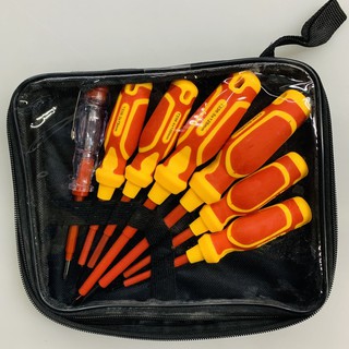 BỘ TÔ VÍT 7 MÓN KAPUSI JAPAN, Bộ tuốc nơ vít điện, Bộ tua vít điện, Bộ tua vít đa năng K-9201