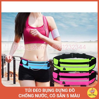 Túi đeo bụng đựng đồ đi chơi, đi du lịch, chạy bộ, tập thể thao có sẵn 5 màu