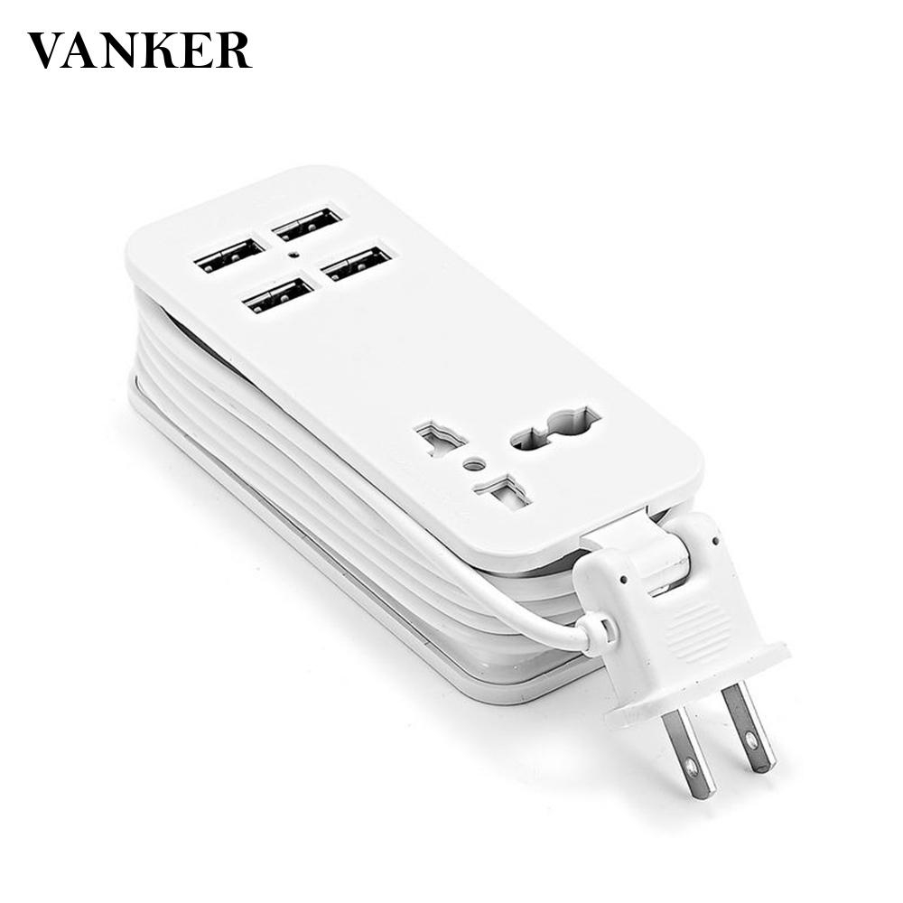 Ổ Cắm Điện Anker 4 Cổng Usb Tiện Dụng