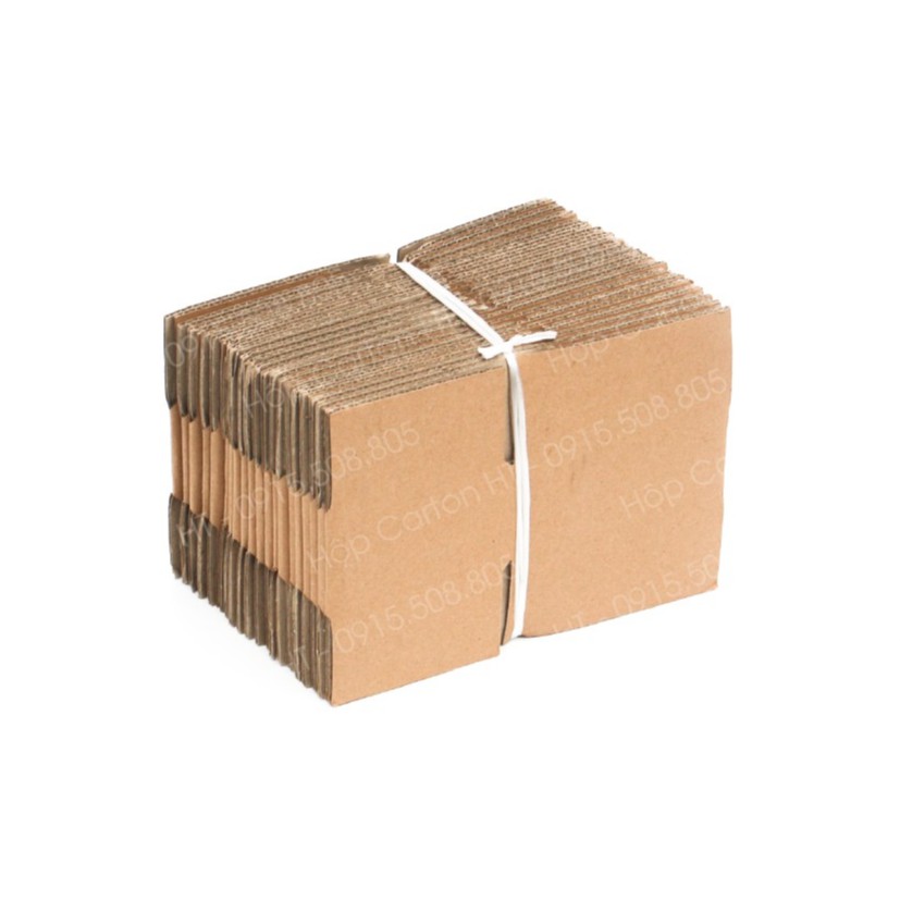 Hình ảnh Hộp carton 12x10x5 thùng giấy cod gói hàng, hộp bìa carton đóng hàng giá rẻ #4