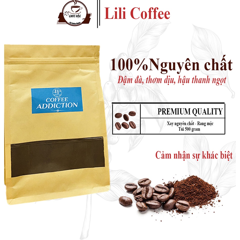 Cafe Robusta Arabica cao cấp - rang xay nguyên chất, hương vị đậm đà, hậu sâu thanh ngọt - pha phin pha máy ( 500gr) | BigBuy360 - bigbuy360.vn