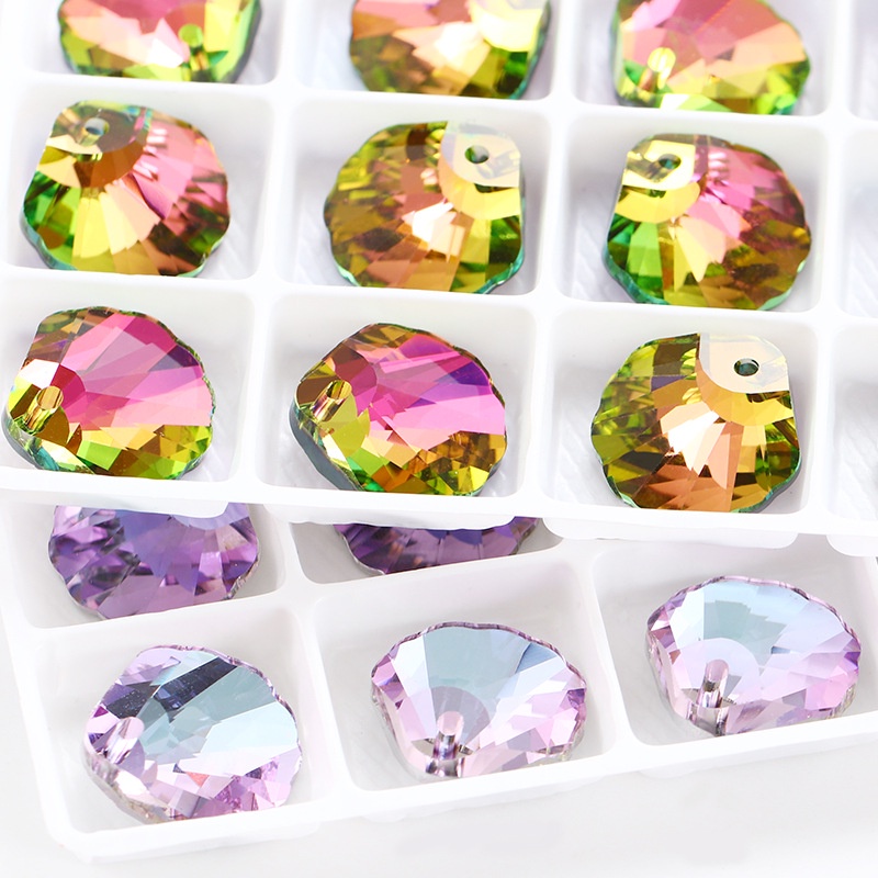 Mới Mặt Vòng cổ Bằng Thủy Tinh Cao Cấp