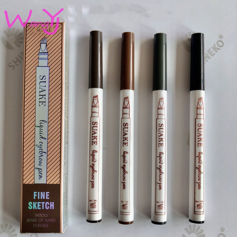 Bút chì kẻ lông mày sợi nhỏ Suake 4 màu