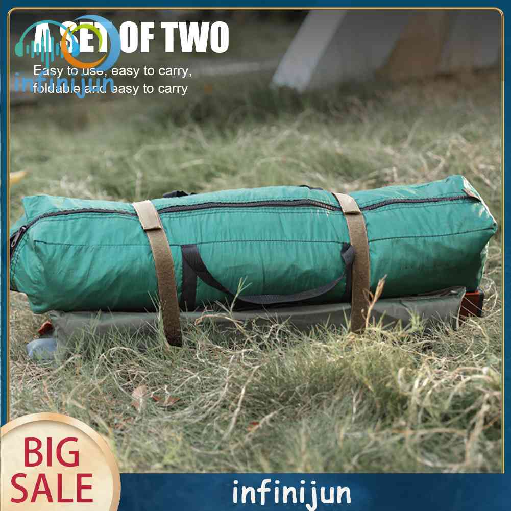 Bộ 2 Dây Dán Cố Định Túi Hàng Hóa Cho Hoạt Động Cắm Trại Ngoài Trời