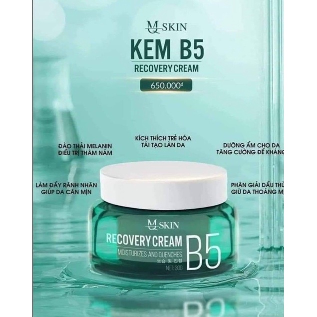 KEM DƯỠNG PHỤC HỒI DA CREAM B5 MQ SKIN CHÍNH HÃNG