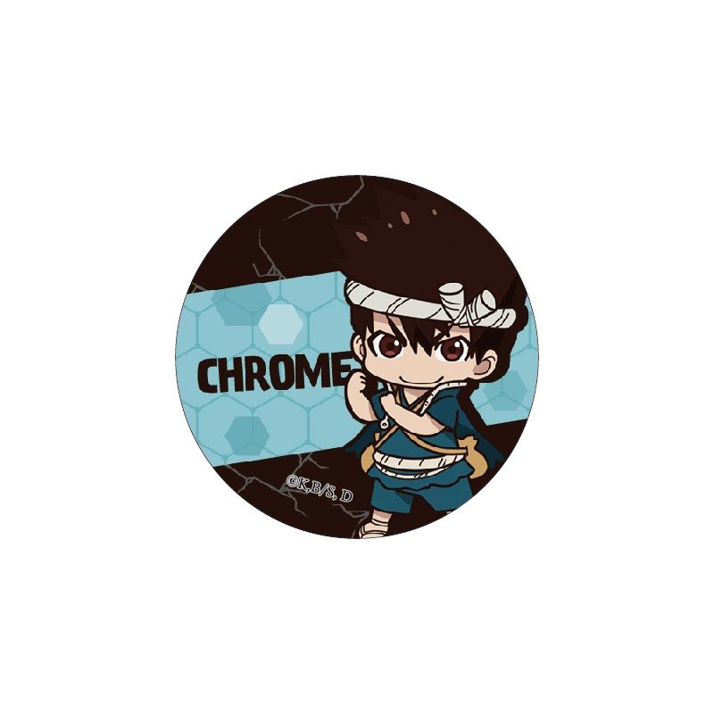 Huy hiệu cài áo IN HÌNH Senku Ishigami Dr.Stone anime chibi dễ thương tiện lợi