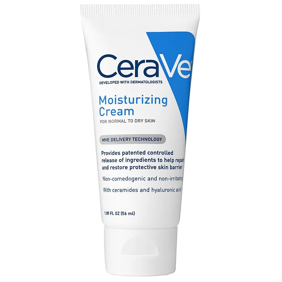 KEM DƯỠNG DA THƯỜNG ĐẾN KHÔ CERAVE MOISTURIZING CREAM (56ML)