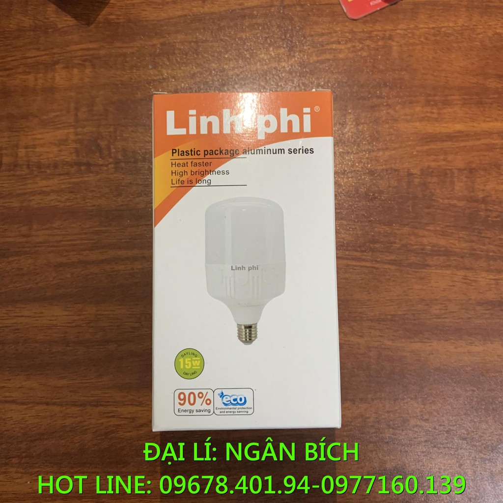 BÓNG ĐÈN LED BULB TRỤ 5W 10W 15W 20W 30W 40W 50W 65W LINH PHI TIẾT KIỆM ĐIỆN