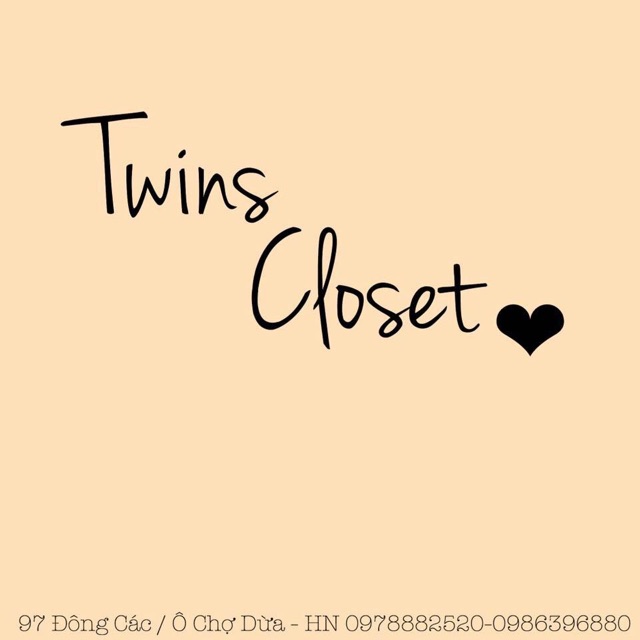 twins.closet, Cửa hàng trực tuyến | BigBuy360 - bigbuy360.vn
