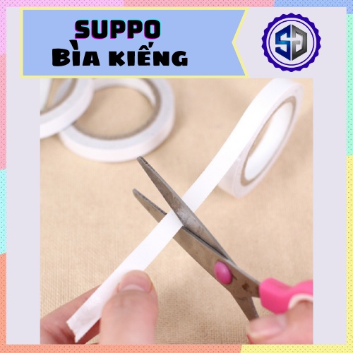 Băng keo 2 Mặt 1p2và 2f4  mỏng  siêu dính ma20s
