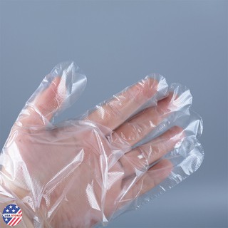 Combo 90~100 Găng Tay Nilon Một Lần Dùng