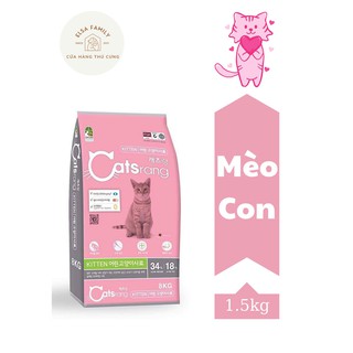 Thức ăn cho mèo con Catsrang túi 1.5kg