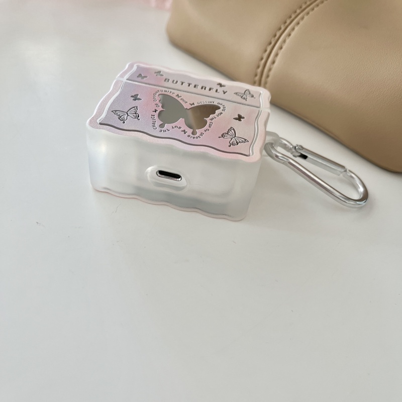 Vỏ Bảo Vệ Hộp Sạc Tai nghe không dây Airpods Pro 1 / 2 3 Generation Airpods 3 Tráng Gương Họa Tiết Gợ