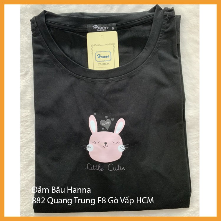 [SIZE 40-60KG] Áo bầu thun cotton loại 1 cao cấp thoáng mát không xù co dãn thoải mái free size 40-60kg dễ chịu