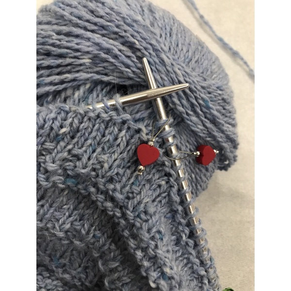 Set đánh dấu hàng đan móc handmade