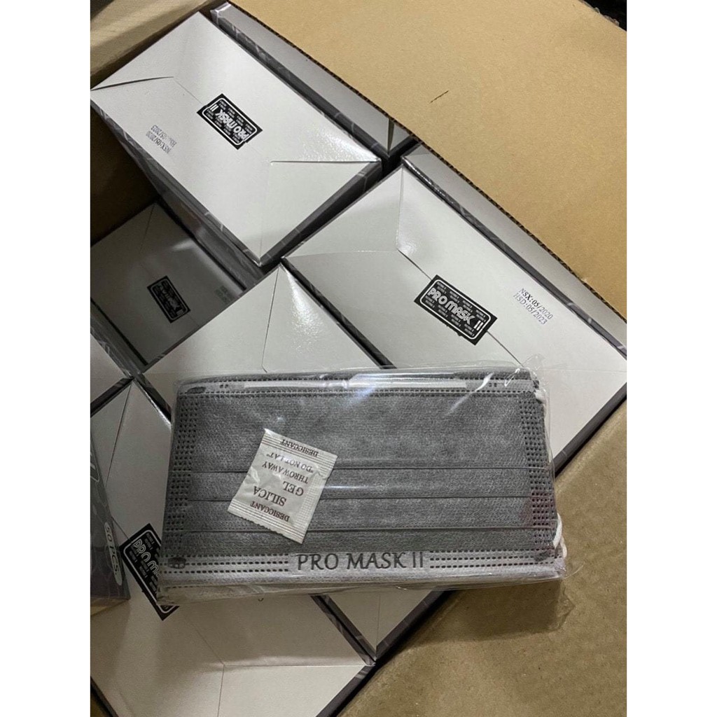 [FREE SHIP]Khẩu Trang 4Lớp PRO MASK Nano Chống Ẩm Hộp 50 cái | BigBuy360 - bigbuy360.vn