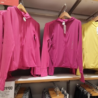 ÁO KHOÁC CHỐNG NẮNG , LÀM MÁT UNIQLO MÀU HỒNG - MUA TẠI STORE KOREA