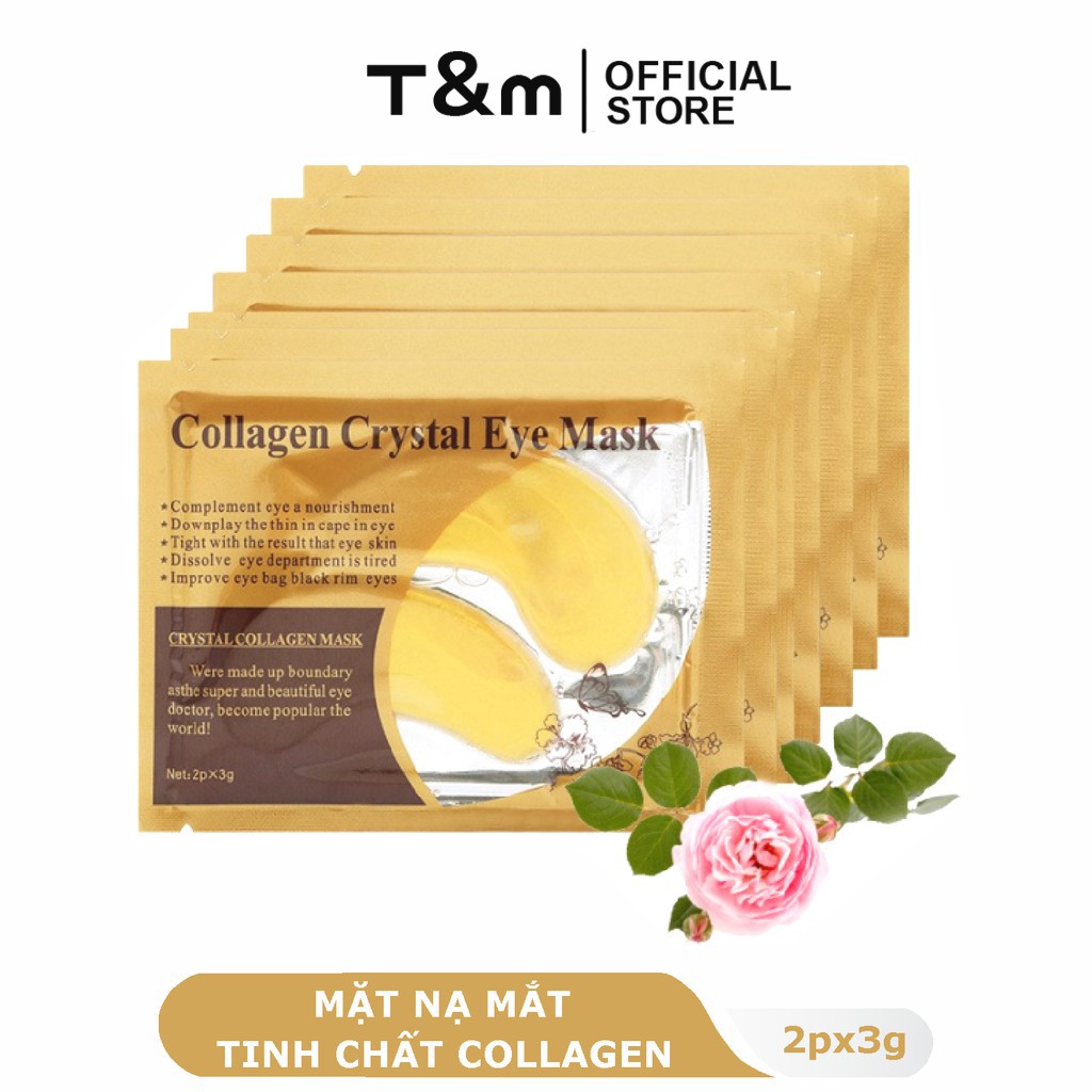 Mặt Nạ Chống Thâm Quầng Mắt 💧𝑭𝒓𝒆𝒆𝒔𝒉𝒊𝒑💧 Mặt Nạ Mắt Crystal Chống Nhăn, Dưỡng Mắt, Giảm Thâm Bọng Mắt