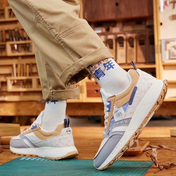 Giày Thể Thao Phong Cách Retro Thoáng Khí Mềm Mại Cho Nam