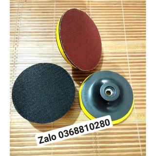 Đế dán chà giấy nhám tròn 100mm có hai loại