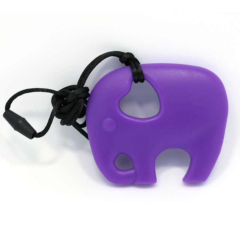 Đồ Chơi Ngậm Nướu Hình Chú Voi Bằng Silicone Dành Cho Trẻ Em