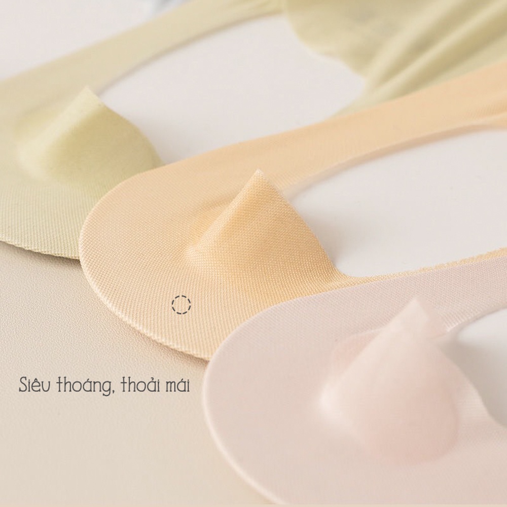 Tất vớ cổ ngắn, tất lười nữ phong cách Hàn Quốc nhiều màu dễ phối đồ - Sope Shop