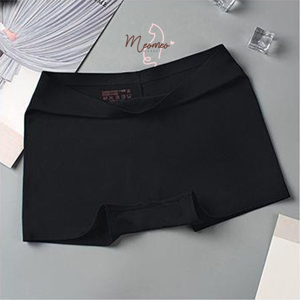 Quần Lót Đùi Nữ Không Viền - Quần Chíp Đùi Mặc Trong Váy Chất Cotton Lụa Kháng Khuẩn Siêu Mỏng Siêu Mịn [BINO] | BigBuy360 - bigbuy360.vn