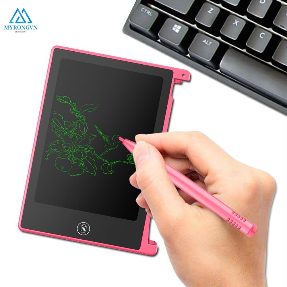 Máy tính bảng đen màn hình LCD kỹ thuật số mini 4.5 inch chất lượng cao dùng viết tay cho trẻ em