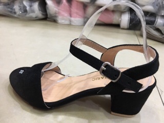 Sandal gót cao 3 phân