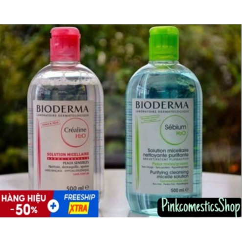 (MẪU MỚI - NẮP NHẤN) Nước Tẩy Trang Bioderma H2O Bản Giới Hạn Nắp Nhấn