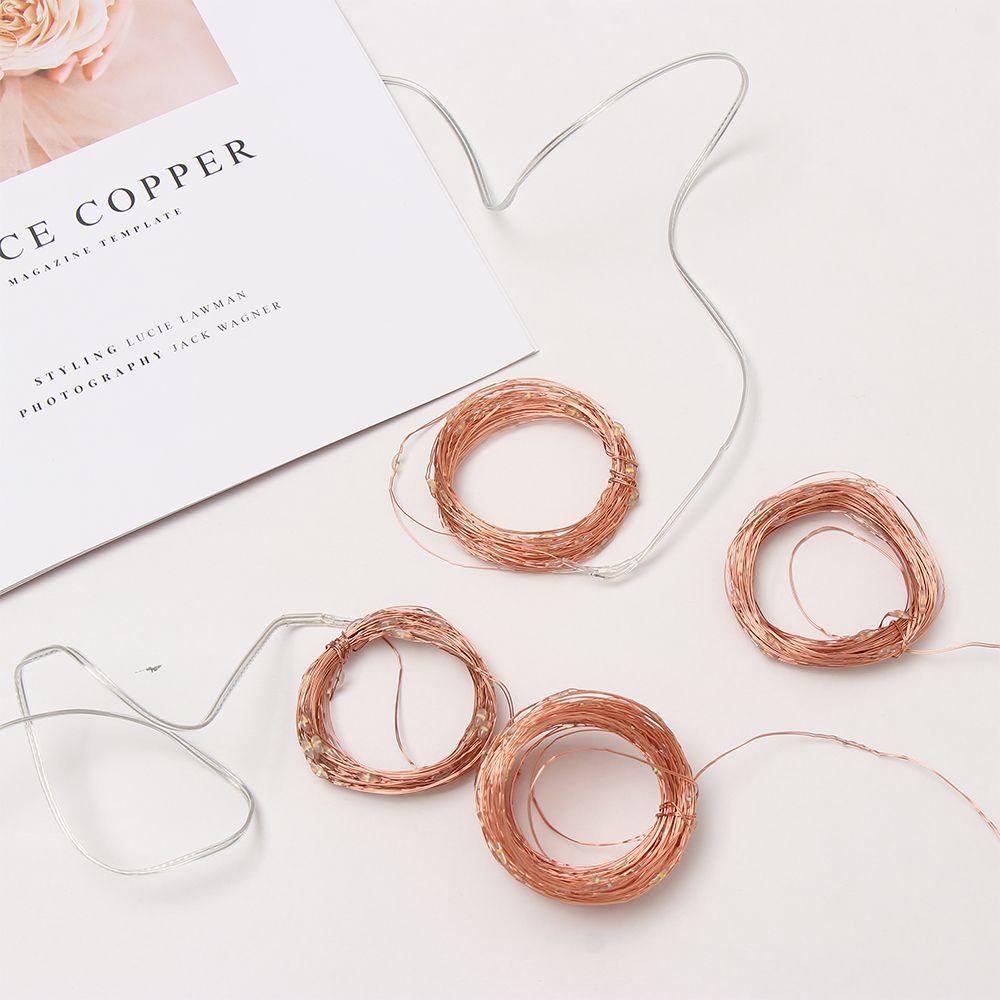 LAKAMIER Dây Đèn LED 5M 50 Bóng Trang Trí Đa Năng