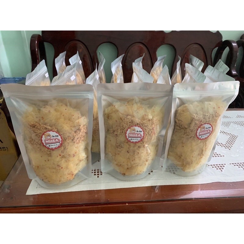 Bánh Tráng SaTe TỎI,CHÀ BÔNG (250gr)