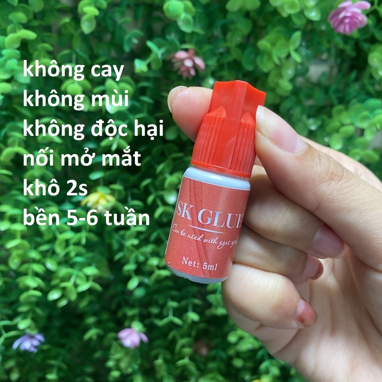 Keo Nối Mi không cay SK glue - tự nối - Dụng Cụ Nối Mi Thúy Hà
