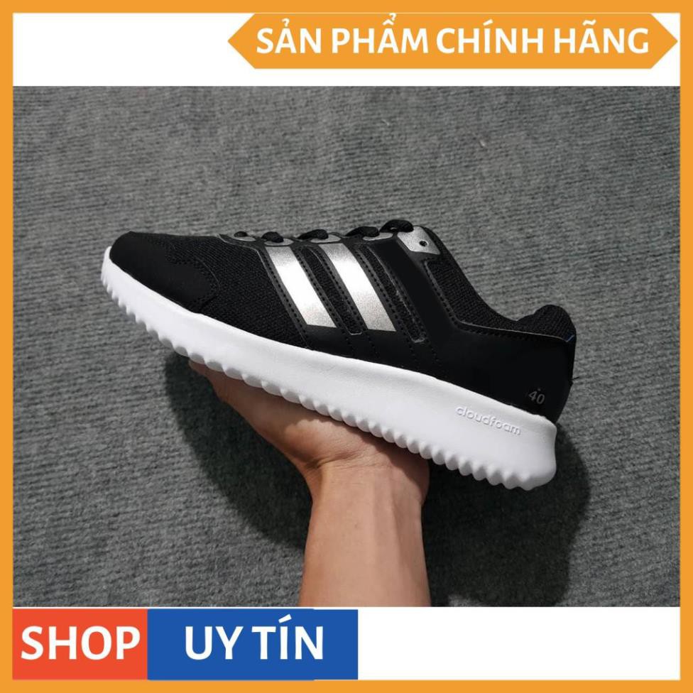 💪Giày Thể Thao Nam Nữ Đế Cloudfoam Sọc Bạc/Trắng | BigBuy360 - bigbuy360.vn