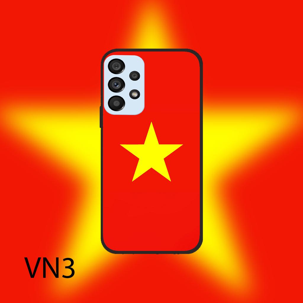 Ốp Samsung A13 - A23 - A33 - A53 in hình cờ đỏ sao vàng , quốc huy , quốc hiệu , quốc kỳ việt nam yêu nước