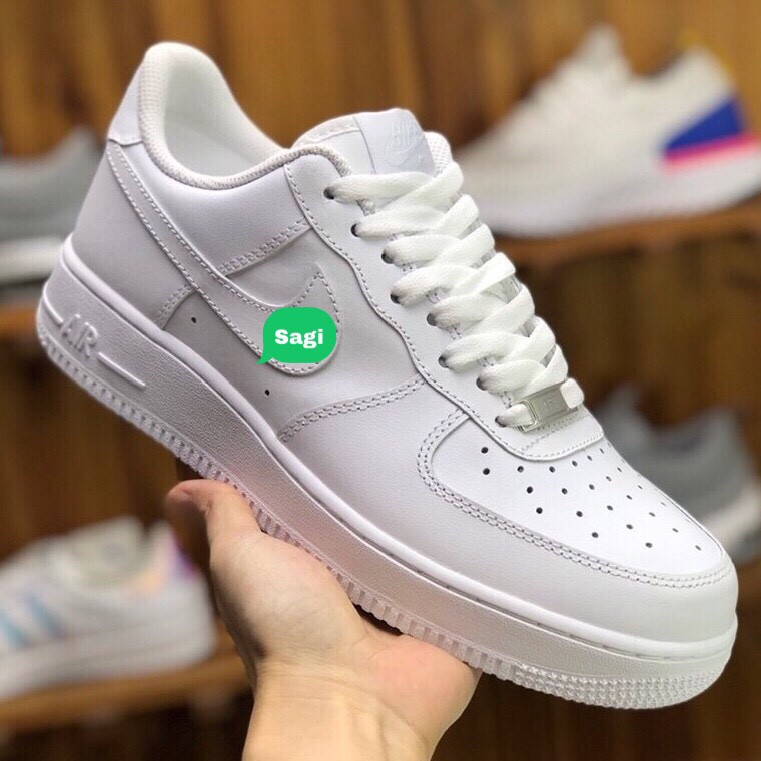 Giày Thể Thao AF1 Air Force Trắng Full Box ( Ảnh Thật )