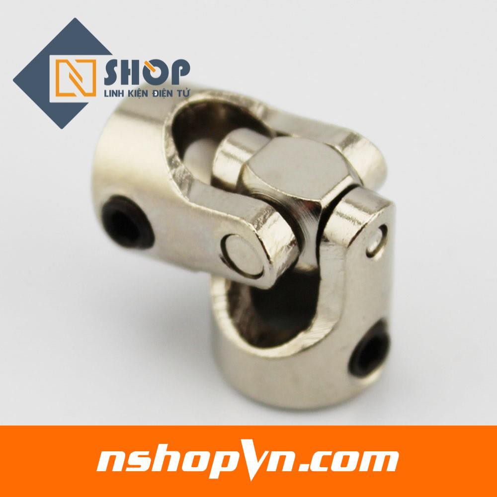 Khớp truyền động khác phương Cardan 2mm-2mm, 3mm-3mm, 3mm-3.17mm, 3mm-5mm, Cardan 4mm-5mm, 5mm-5mm