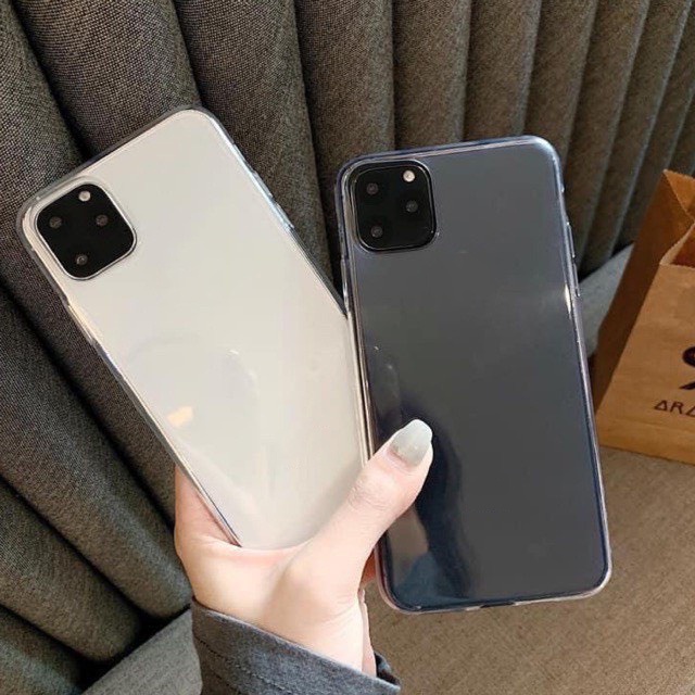ỐP SILICON TRONG SUỐT 5/5S 6G/6S 7G/8G X/XS XR XSMAX 11 11Pro 11Promax, có ip12promax