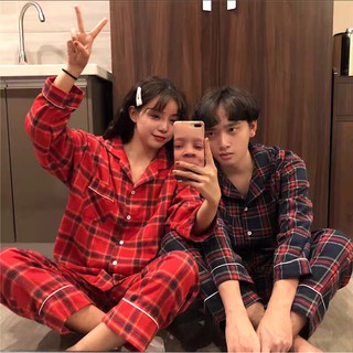 [Vui lòng nhắn tin shop trước khi đặt đơn] BỘ PYJAMAS CARO ❤