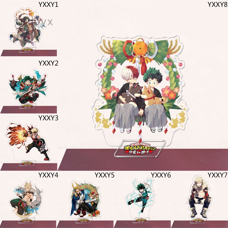 Mô hình acrylic để đứng hình nhân vật Deku Might Shigaraki Tomura