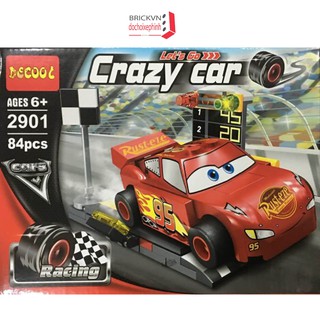 Bộ xếp hình Vương Quốc xe hơi - Lightning McQueen