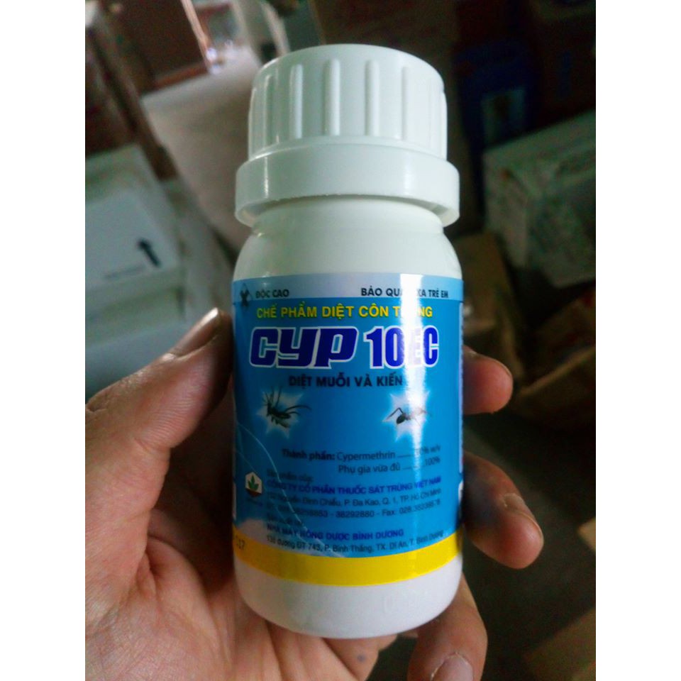 Thuốc diệt muỗi kiến gián CYP 10EC chế phẩm xịt muỗi y tế an toàn hiệu quả được Bộ y tế cấp phép