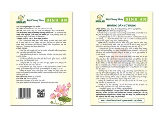 Bột tắm phong thủy bình an