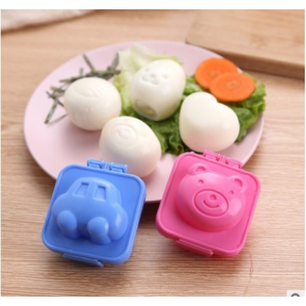 Khuôn cơm Bento làm cơm, bánh, bữa phụ cho bé ăn dặm set 6 cái, có bán lẻ, được chọn mẫu