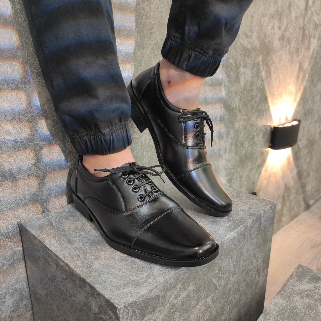 Giày tây nam đen giá rẻ bền đẹp TL310 Shop Thành Long chuyên giày nam