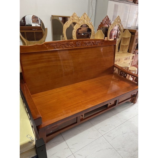 Ghế Trường Kỷ Xoan Đào 1m2 & 1m4