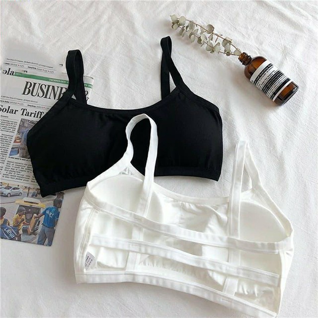 Áo Bra 3 dây năng ngực chất liệu cotton lạnh - có đệm mút hút mồ hôi - co giãn tốt - thiết kế kín đáo - tự tin khoe dáng | BigBuy360 - bigbuy360.vn