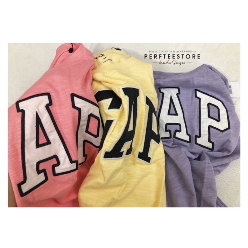 ÁO THUN LOGO THÊU ĐẮP VIỀN